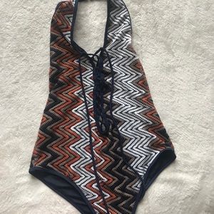 Nasty gal Halter swim suit